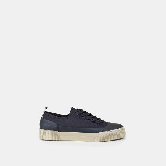 Aigle The Eco-friendly Canvas And Rubber Sneakers Women Navy ZA-01367